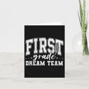 Tarjeta Primer Grado del Equipo de Sueño 1er Grado Vibes D