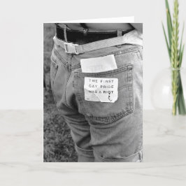 Tarjeta Primer orgullo gay