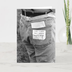 Tarjeta Primer orgullo gay
