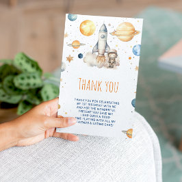 Tarjeta Primer viaje por Sun Boys primer cumpleaños gracia