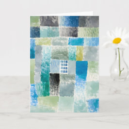 Tarjeta Primera casa en un asentamiento - Paul Klee - Resu