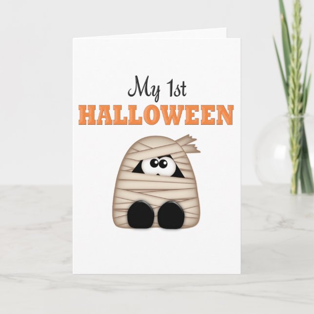 Tarjeta Primera Halloween (Anverso)