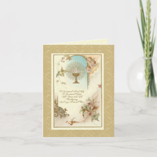 Tarjeta Primera Iglesia Católica Tradicional