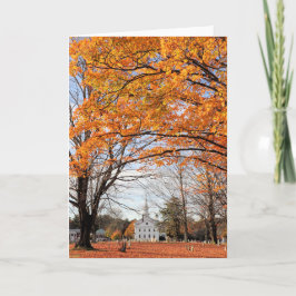 Tarjeta Primera iglesia congregacional de Hannover