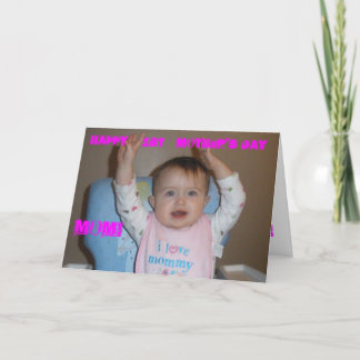 Tarjeta ¡Primera MAMÁ feliz del Día de la Madre!