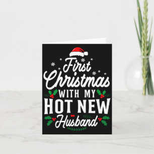 Tarjeta Primera Navidad Con Mi Nuevo Marido Caliente Regal