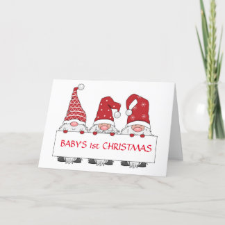 TARJETA "PRIMERA NAVIDAD DEL BEBÉ"
