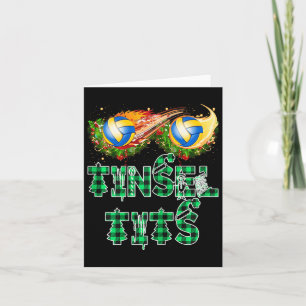 Tarjeta Primeras Navidad divertidas como mamá de voleibol 