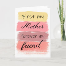 Primero mi madre para siempre mi amiga