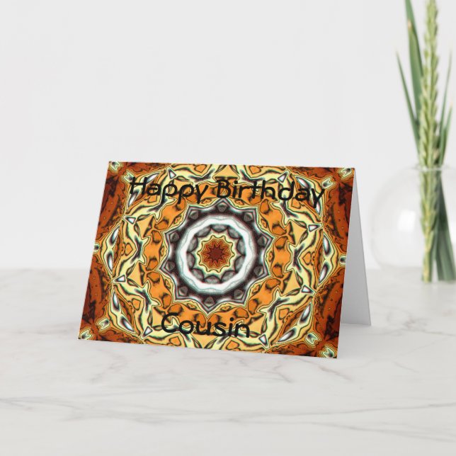 Tarjeta Primo de Cumpleaños (Anverso)