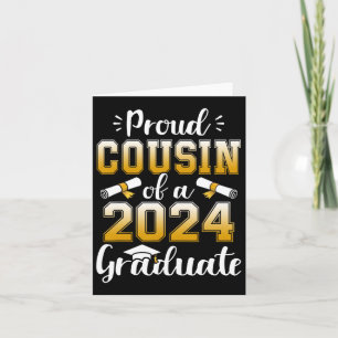 Tarjeta Primo De Graduación Superior De 2024