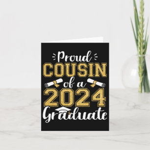 Tarjeta Primo De Graduación Superior De 2024