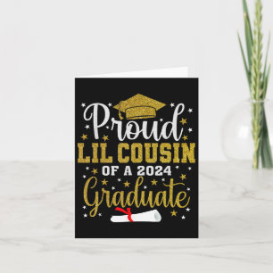 Tarjeta Primo De Lil De Graduación Superior De Graduado De