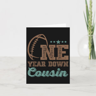 Tarjeta Primo Del Niño De Cumpleaños Primer Año Abajo Cump