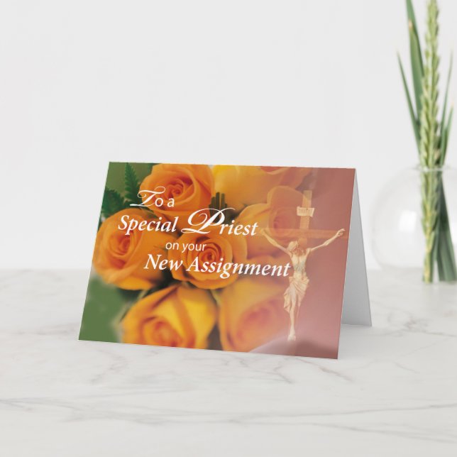 Tarjeta Primo Nueva asignación Cruz de Rosas Amarillas (Anverso)