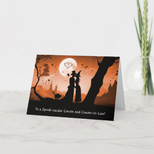 Tarjeta Primo y primo en derecho Esposo Halloween