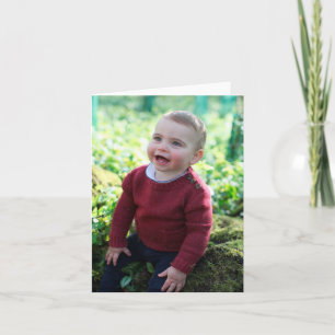 Tarjeta Prince Louis celebra su primer cumpleaños