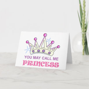 Tarjeta Princesa