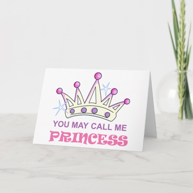 Tarjeta Princesa (Anverso)