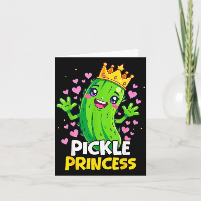 Tarjeta Princesa Ckle Lindo Kawaii Cuber Dibujos Animados  (Anverso)