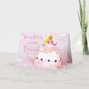 Tarjeta Princesa de Cumpleaños - Fantasía por Pastel de Mu