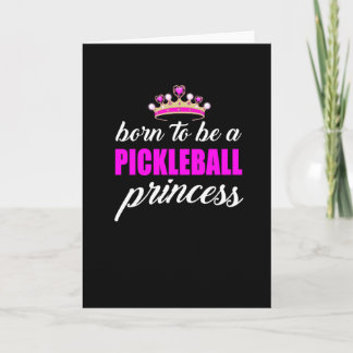 Tarjeta princesa de pelota, regalo para los amantes de las