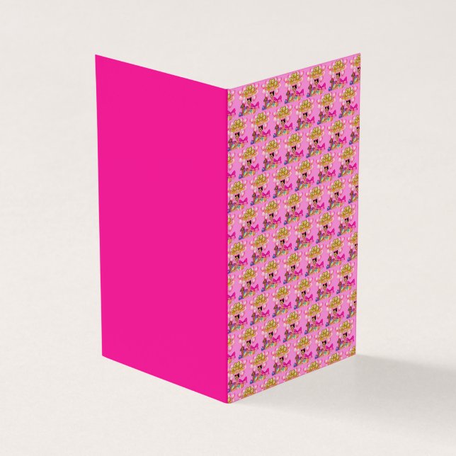 Tarjeta Princesa de rosa (Exterior)