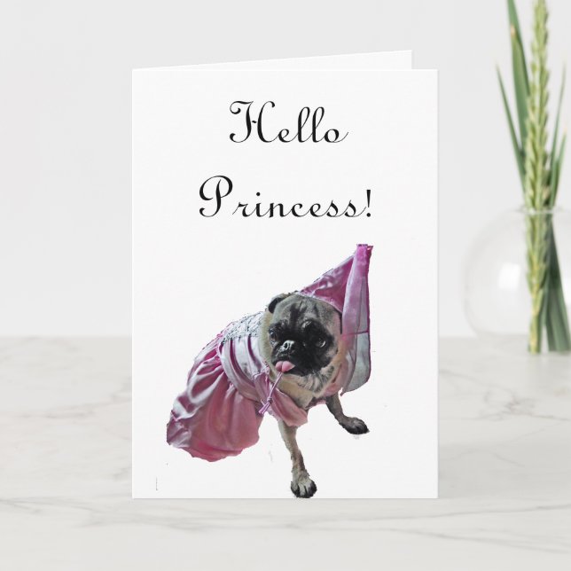 Tarjeta Princesa del barro amasado (Anverso)