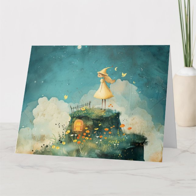 Tarjeta Princesa del libro de historias (Anverso)