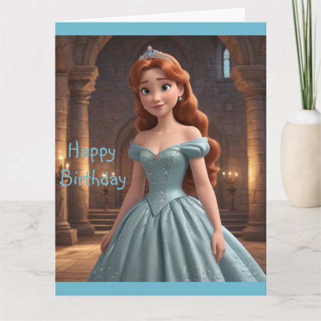 Tarjeta Princesa Hermosa (Anverso)
