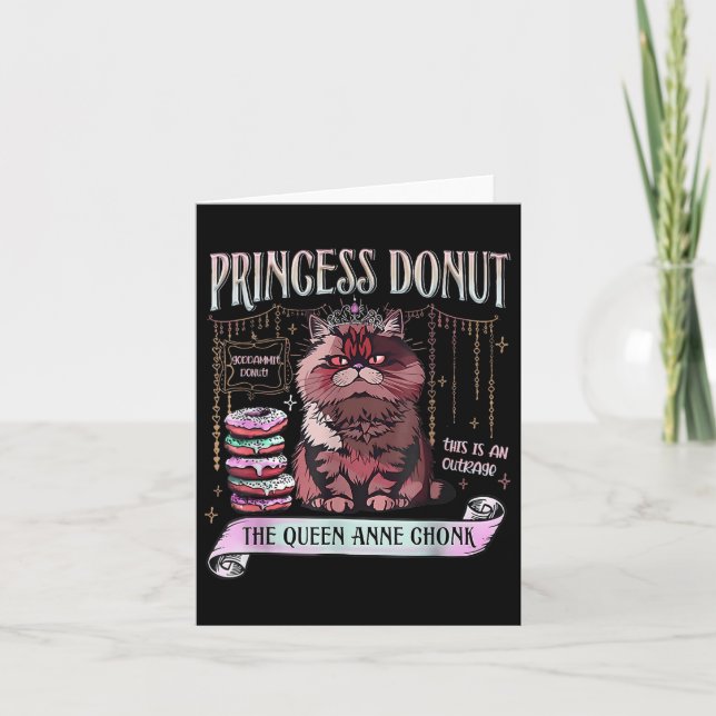 Tarjeta Princesa Retro Donut Dungeon Crawler Carl Book Lov (Anverso)