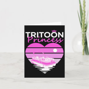 Tarjeta Princesas De Tritón Capitán Mujeres Botando