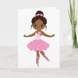 Tarjeta Princess Ballerina