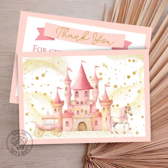 Tarjeta Princess Castle Flat (Subido por el creador)