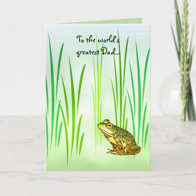 Tarjeta Princess Charming Fathers Day (Anverso)