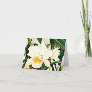 Tarjeta PRINCESS-Orquídea BLANCA 2.95