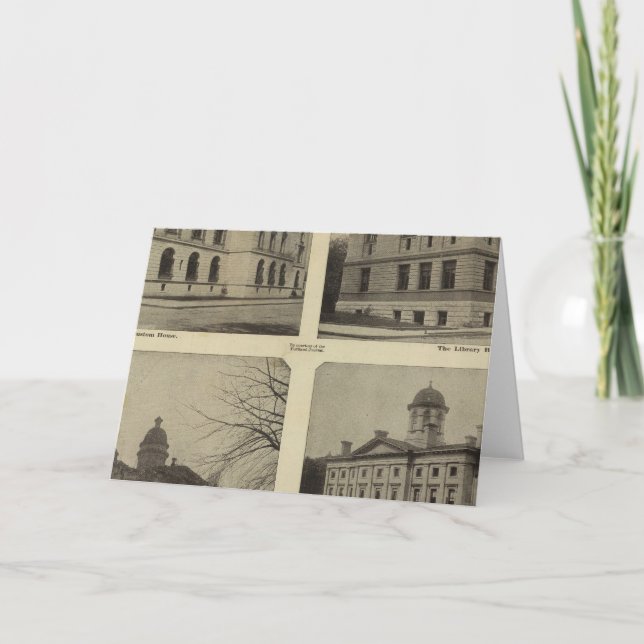 Tarjeta Principal bldgs, Portland, Oregon (Anverso)