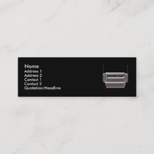 Tarjeta principal del perfil de Robo