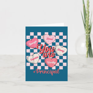 Tarjeta Príncipe divertido del Día de San Valentín corazón
