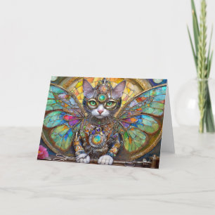 Tarjeta Príncipe Gatito del Escuadrón Ala de Mariposa