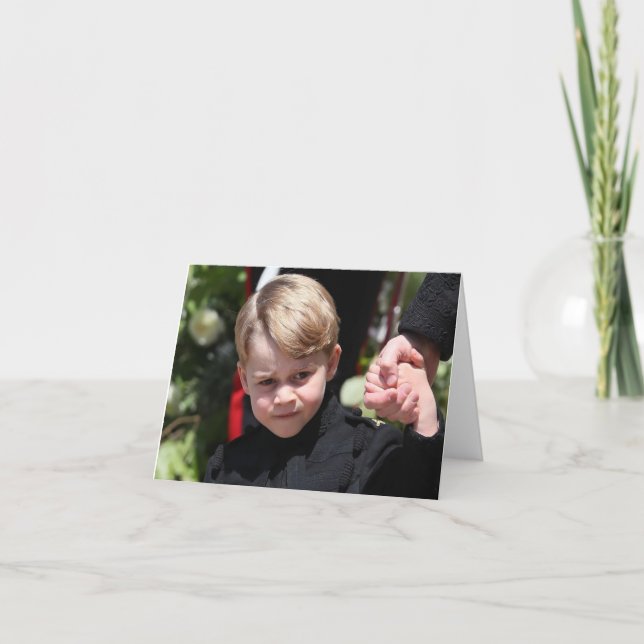 Tarjeta Príncipe George (Anverso)