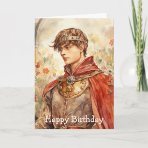 Tarjeta Príncipe medieval