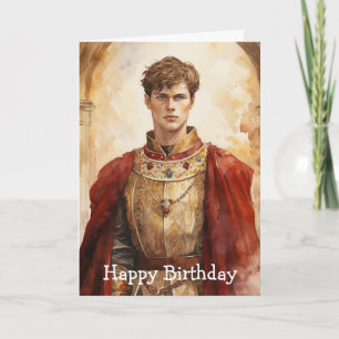 Tarjeta Príncipe medieval