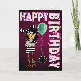 Tarjeta Prisión Jailbird