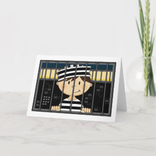 Tarjeta Prisionero personalizado en celda