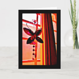 Tarjeta Prisma de mariposa