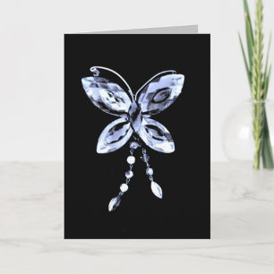 Tarjeta Prisma de mariposa