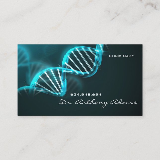 Tarjeta privada del médico del neurólogo del (Anverso)