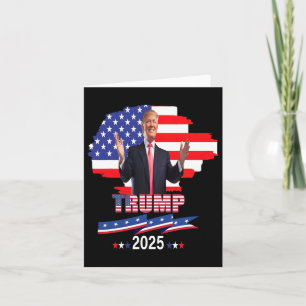 Tarjeta Pro Trump El Regreso De Mi Presidente Trump 2025