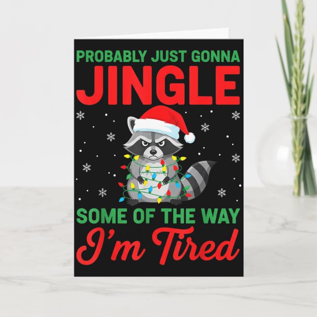 Tarjeta Probably Just Going To Jingle Some Of The Way For  (Anverso)